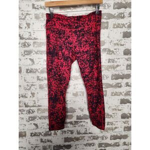 Fabletics Women's Mid-Rise Printed PureLuxe‎ Capri Tights Size Small